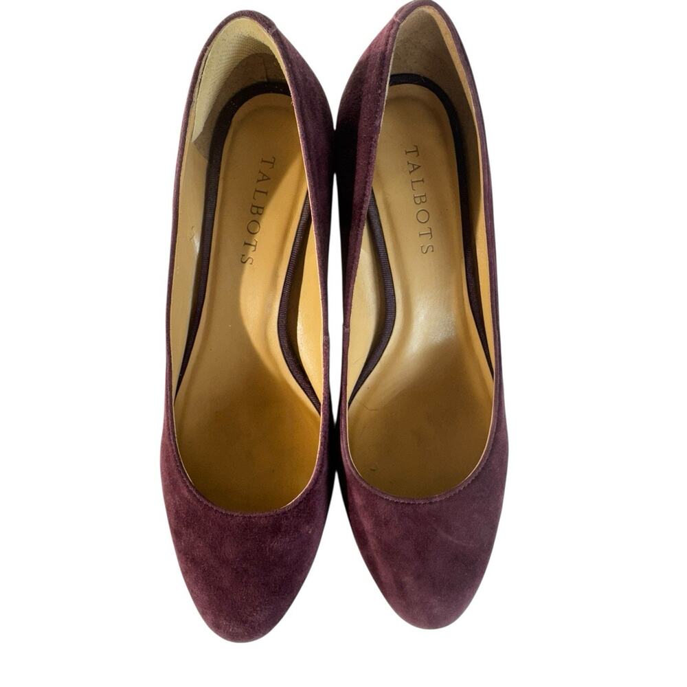 Talbots Isa Heels Block Tortoise Pattern Suede 7m… - image 4